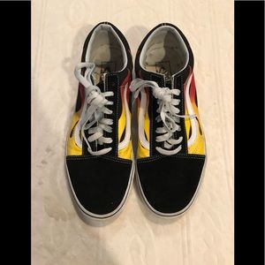 Men’s Vans Old Skool Flame Sneakers